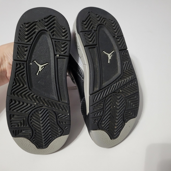 Nike Air Jordan Flight Origin 2 Toddler Size 9C Black, White, and Wolf Grey - Picture 5 of 10